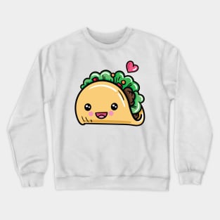 Kawaii Taco Crewneck Sweatshirt